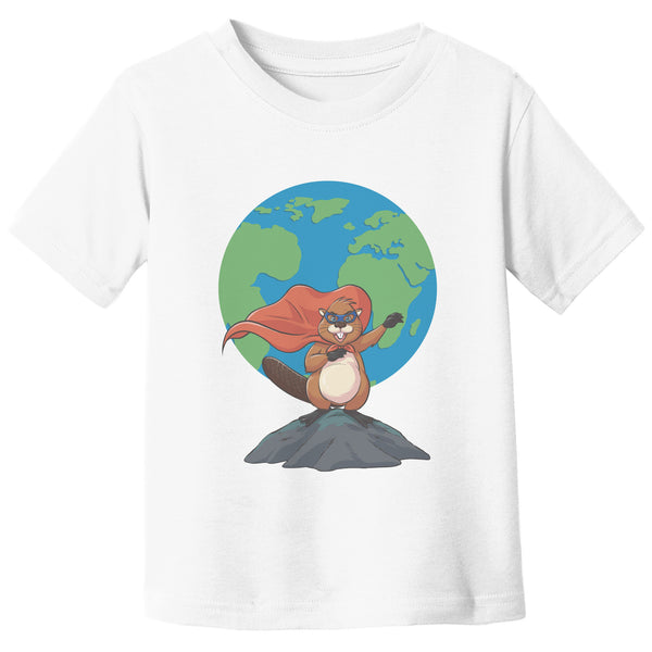 Animal Safari Beaver T-shirts for Kids