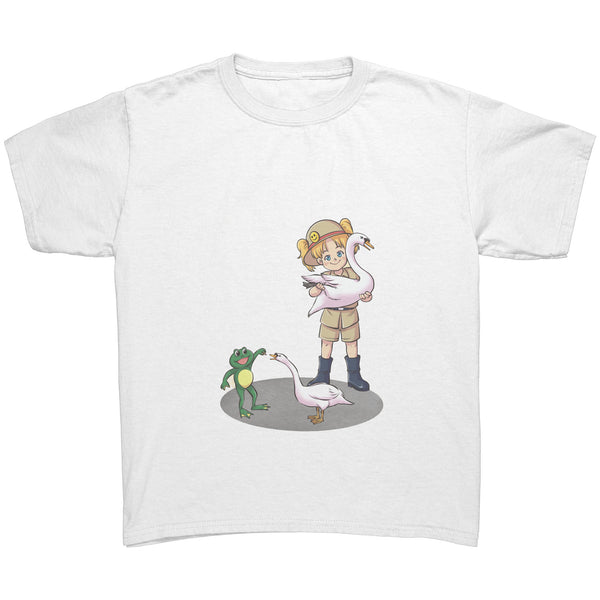 Animal Safari Swan T-shirts for Kids