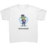 Frog Determined T-shirts for Kids