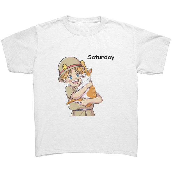 Cat Sunday T-shirts for Kids