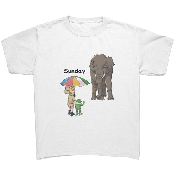Elephant Sunday T-shirts for Kids