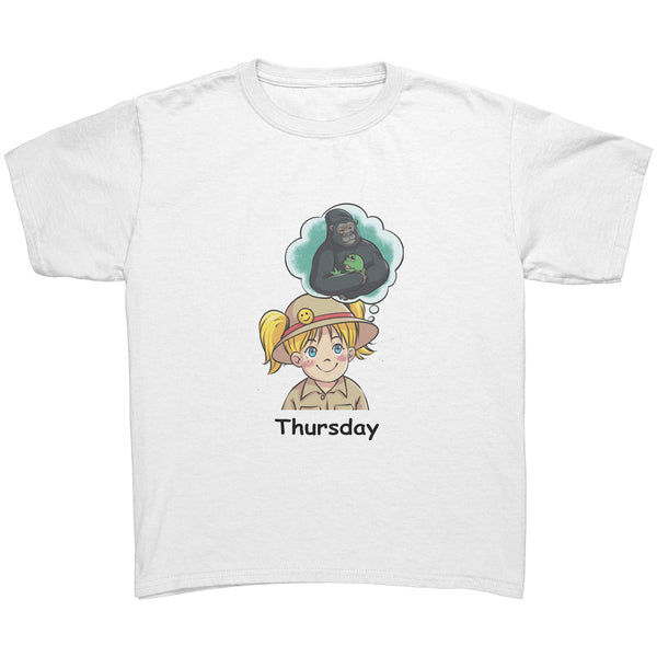 Gorilla Thursday T-shirts for Kids